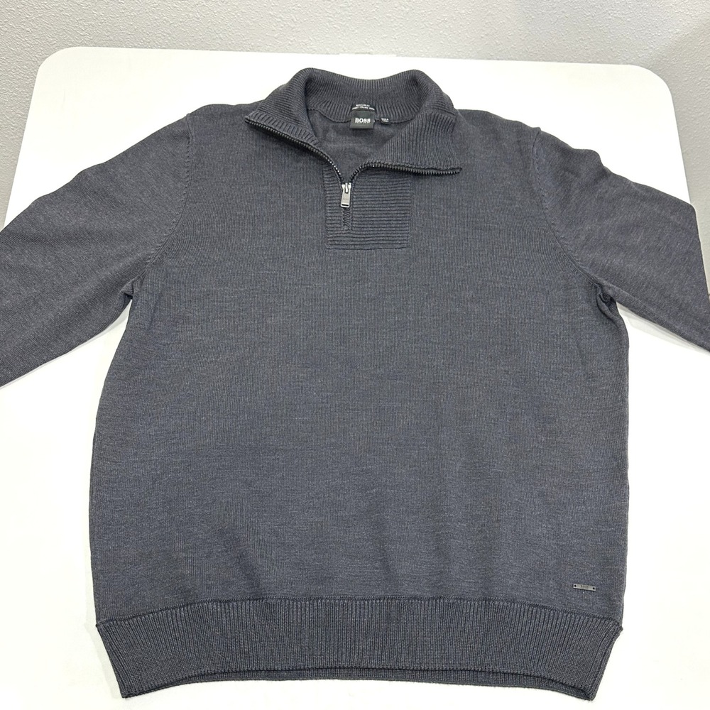 BOSS Hugo Boss‎ Regular Fit 1/4 zip sweater
